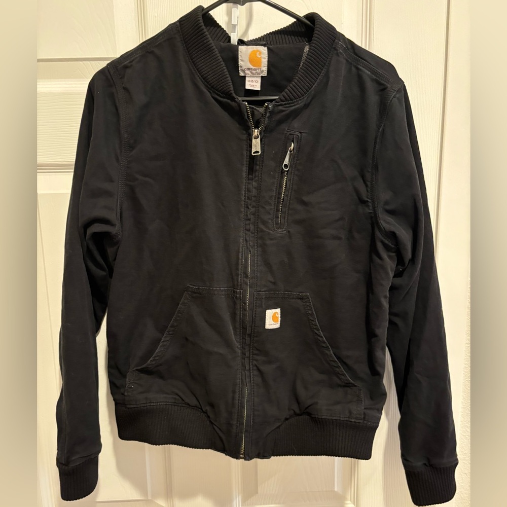 Black Carhartt bomber jacket, Women’s medium